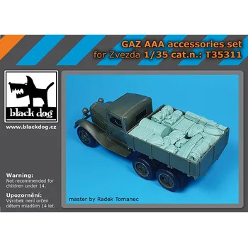 Plastikový model Blackdog 1/35 GAZ AAA accessories set (for Zvezda)