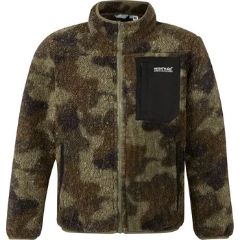 Chlapecká mikina Dětská mikina Regatta Junior Frankie Warm Fleece Dětská velikost: 164-170 / Barva: tmavě zelená