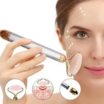 Masážní přístroj Vibrační obličejový váleček