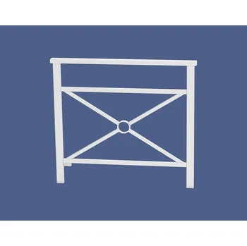 Zábradlí Procity Zábradlí Benátky, délka 1000 mm, jednoduchý kříž, barva bílá RAL9010