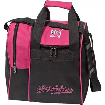 Bowling KR STRIKE FORCE BOWLINGOVA TAŠKA 1 BALL RUKA KR STRIKE FORCE ROOK RUŽOVA