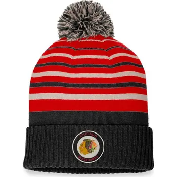 Čepice Kulich CHI True Classic Beanie with Pom Chicago Blackhawks