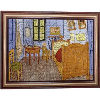 Puzzle Trefl Puzzle - ArtFrame PuzzloRama - Vincent van Gogh: Vincentův pokoj v Arles - 500 dílků