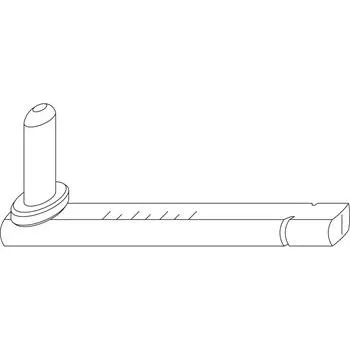 Okno MACO RUSTICO blok nastavení závěrky BLR fix vel. L105, černá (209423)