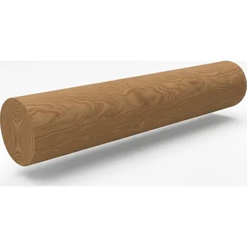 Havlíček truhlářství Dřevěný dubový sloup BSH, průměr 10-60cm s délkou 40 - 600cm Délka: 250cm, Průměr: 12cm