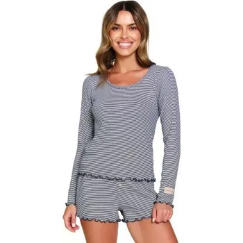 Dámské pyžamo Dámské pyžamo Doctor Nap 7176 - bavlna Modrá L