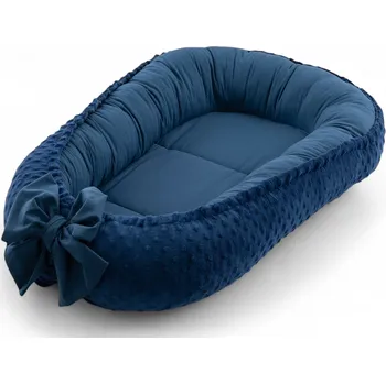 Hnízdečko pro miminko MIMOUŠEK Hnízdečko Královsky modrá