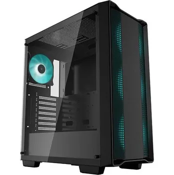 PC skříň DEEPCOOL skříň CC560 V2 / ATX / 4x120 mm fan / USB 3.0 / USB 2.0 / černá