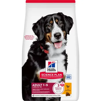 Krmivo pro psa 3x2,5kg Hill's Science Plan Adult 1-6 Large Chicken