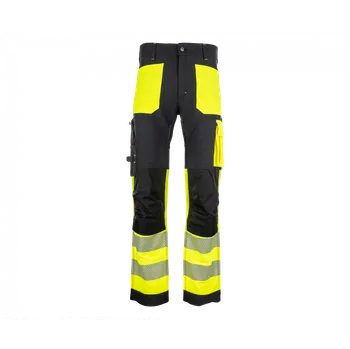 Pánská móda Reflexní pracovní kalhoty EREBOS Class 1 HI-VIS, 64