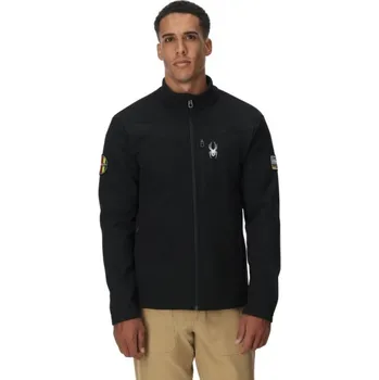 Pánské tričko Spyder Wengen Bandit Jacket black pánská lyžařská mikina M