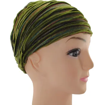 Šátek Látková čelenka Jalan Hijau, zelená, Sittar POSLEDNÍ KUS!