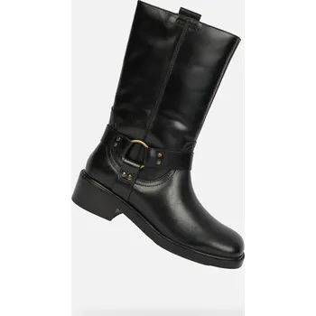 Dámská obuv Geox Dámské Černé dámské kozačky Geox Nalvia Černá 38 (2941252)