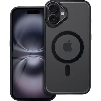 Pouzdro na mobilní telefon Obal / kryt CASE Color Edge Mag iPhone 16 - černý