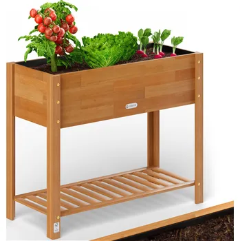 Květináč FurniGO Květináč 100x40x84 cm - akát