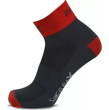 Pánské ponožky Ponožky BIKERS červená - Velikost 35-38