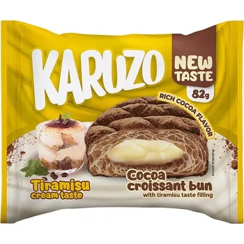 Karuzo Kakaová pita z listového těsta s náplní s příchutí tiramisu 82g