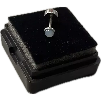 Piercing freya Piercing z chirurgické oceli bílí kamínek