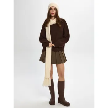 Šála Šála s třásněmi - ONE SIZE - House - nude - 019HF-02X