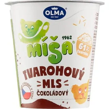 Čokoláda Olma Míša Tvarohový mls čokoládový 130g