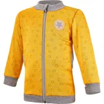 Mikina hřejivá rozepínací - okrová 104