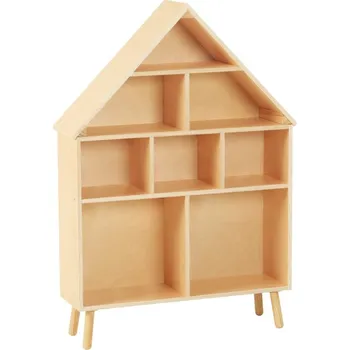 Knihovna eliNeli Montessori dětská knihovna (regál) - domeček - BAZAR