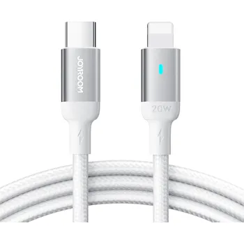 Datový kabel Joyroom S-CL020A10 USB-C PD kabel - iPhone Lightning / 1,2m / 20W bílý