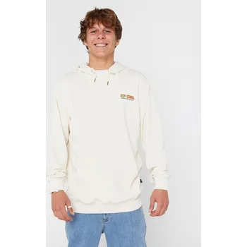 Pánská mikina Mikina Rip Curl SURF REVIVAL LINE UP HOOD Bone velikost XXL