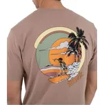 TRIKO HURLEY FOREVER S/S - béžová - XXL + při osobním odběru 940 Kč