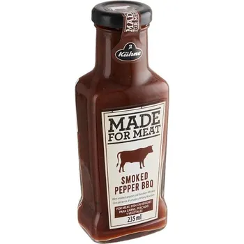 Omáčka Kühne Made for Meat BBQ omáčka s uzeným pepřem 235ml