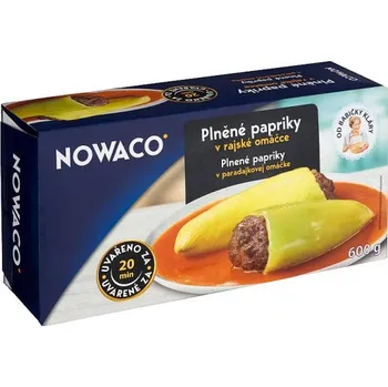 Hotové jídlo Nowaco Plněné papriky v rajské omáčce 600g