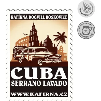 Káva Pražírna Boskovice CUBA Serrano Lavado Vyberte balení: 100 g