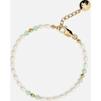 Náramek NÁRAMEK MATCHACHICA, pozlacení 18k zlatem - 17 + 2 cm