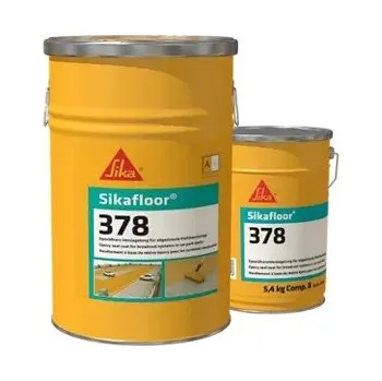 Samonivelační stěrka Sika Sikafloor®-378 · 30kg · Epoxidový nátěr odolný karbonataci · RAL 7001 (stříbrošedá)