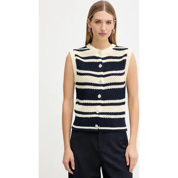 Dámská vesta Vesta s přídavkem vlny MAX&Co. 2526356044200 béžová 08X, vel. S