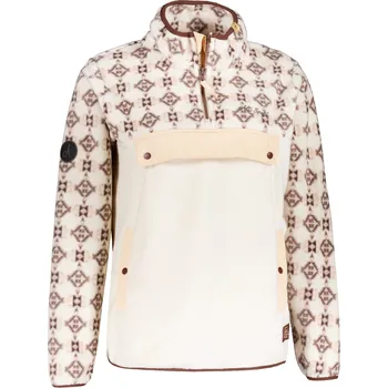 Dámská mikina Dámská fleece mikina ALTISPORT GEMMY BÉŽOVÁ XXL