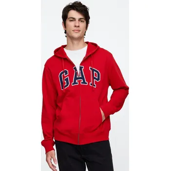 Pánská mikina GAP Pánské Mikina s logem Gap Červená XXL (2787348)