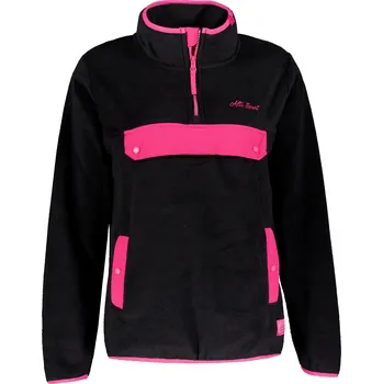 Dámská mikina Dámská fleece mikina ALTISPORT GEMMY ČERNÁ XS