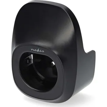 Nabíjecí stanice pro elektromobil NEDIS držák nabíjecího kabelu elektrických vozidel na stěnu/ černý