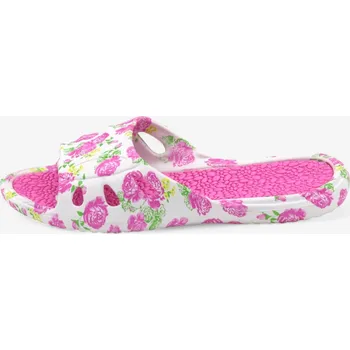 Dámské pantofle SAMLUX® Dámské letní pantofle A8805 pink Barva: White, Velikost: 37