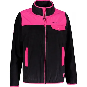 Dámská mikina Dámská fleece mikina ALTISPORT GENESIS ČERNÁ L