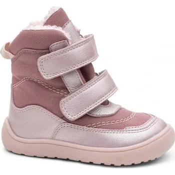 Dívčí zimní obuv PROTETIKA ZIMNÍ BAREFOOT OBUV NUT PINK S MEMBRÁNOU (26) - 8585063854491