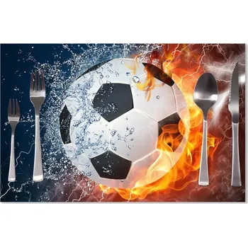 prostírání Sablio Prostírání Fotbalový míč: 40x30cm