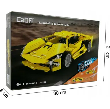 autíčko Stavební stavebnice CADA RACER + DRIVE
