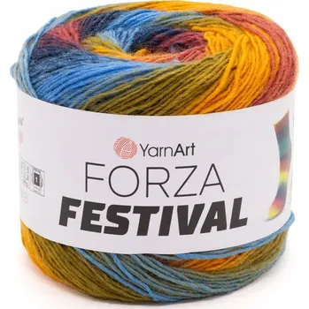 Pánské ponožky YarnArt Forza Festival 2905 (100g/420m) Příze na ponožky