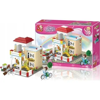 ostatní stavebnice Sluban Dívčí sen vila Stavebnice 380 dílků