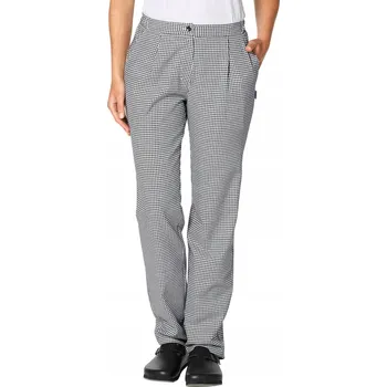 Gastro oděv DÁMSKÉ KUCHAŘSKÉ KALHOTY NA GUMU, GASTRONOMICKÉ, VZOR PEPITO, VELIKOST 50 MODEL:632375