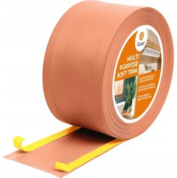 soklová lišta PVC dokončovací lišta 6v1 - samolepicí, cihlová, 20 m, 120 mm