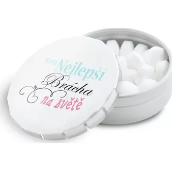 Bonbon Sablio Mentolky Ten nejlepší brácha na světě: 3 ks