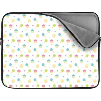 pouzdro na notebook Sablio Obal na notebook Zmrzlinky s muffiny - 13"